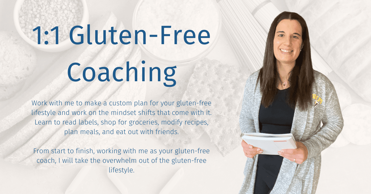 1:1 Gluten-Free Coaching