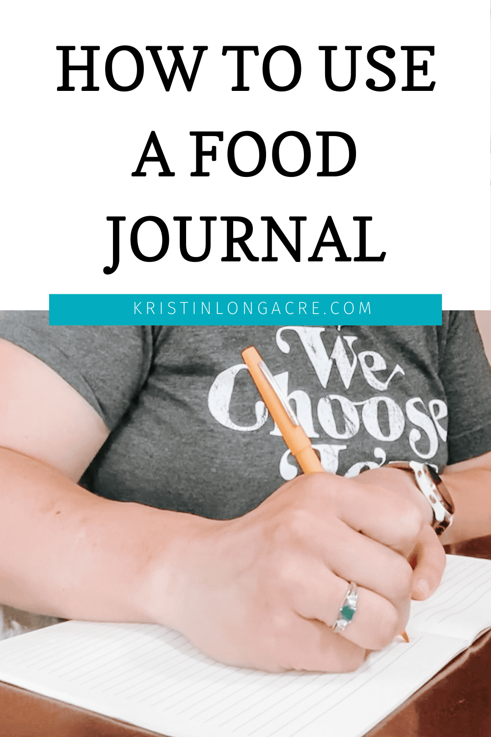 How To Food Journal